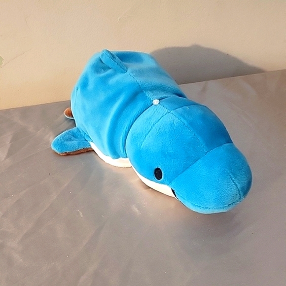 11" Flip A Zoo Reversible Plush Stuffed Toy Willow Walrus Harper Dolphin 2 in 1 - Picture 2 of 4